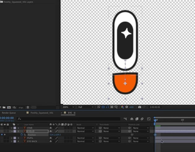 animating eyes