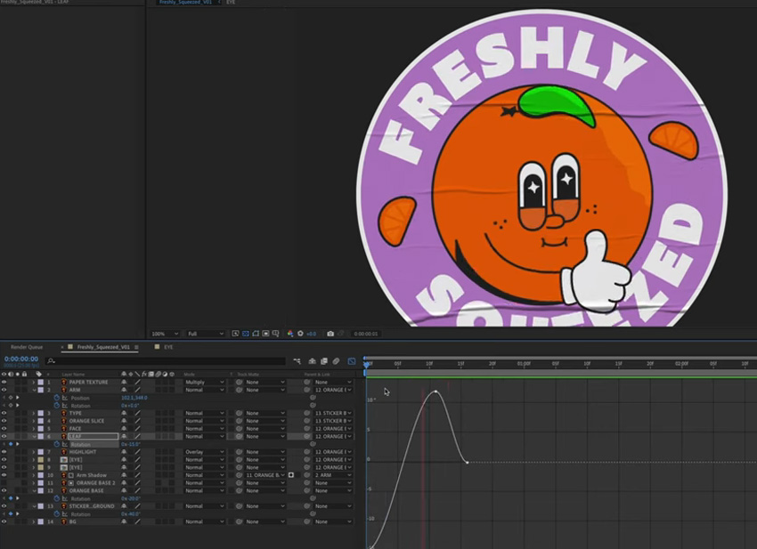 5.4 animating the thumbs up