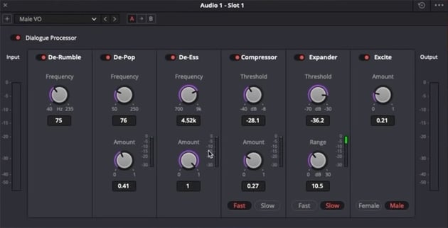 audio settings