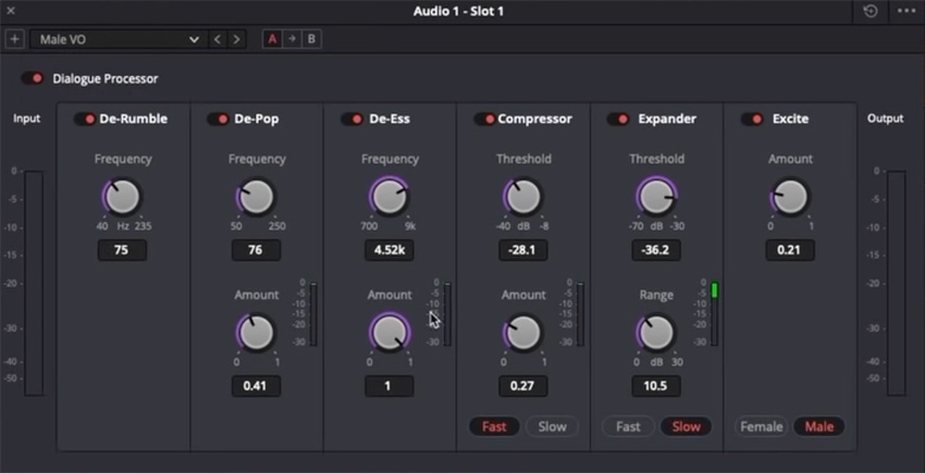 audio settings