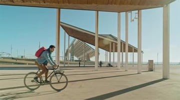 modern city bike