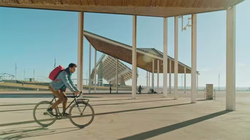 modern city bike