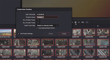 create timeline