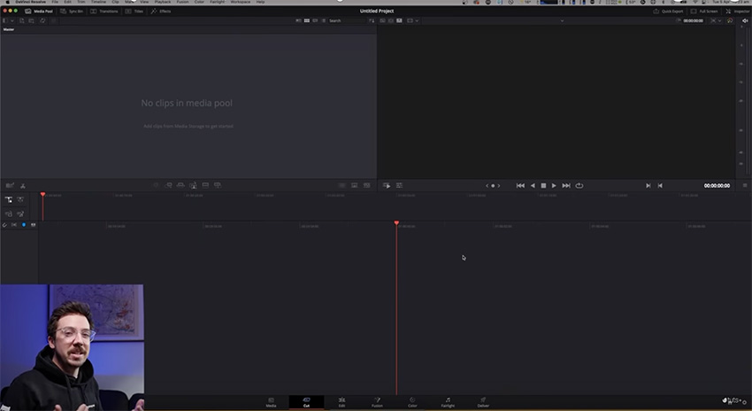 davinci workspace