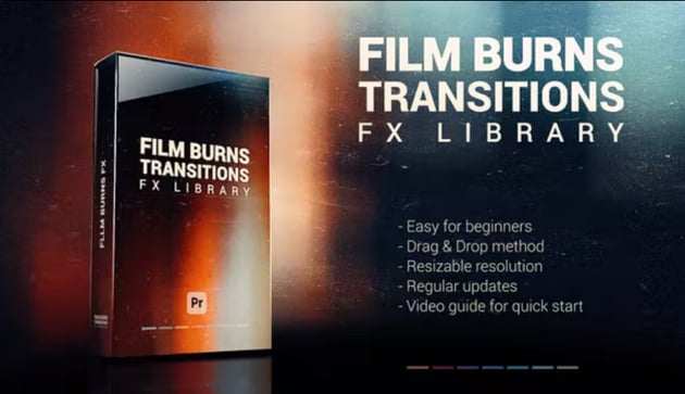 Film burns for Premiere Pro
