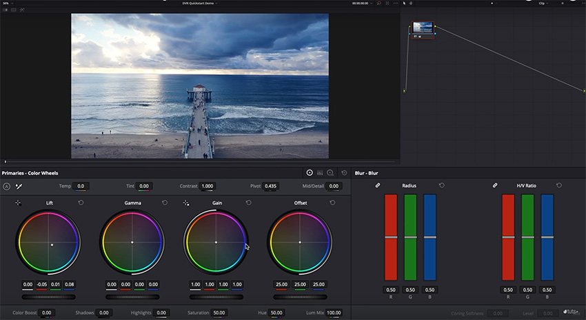 color grading