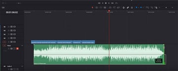 edit track in davinci resolve