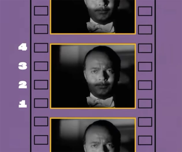 perforations of 35mm film
