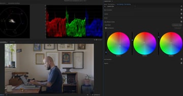 color grading from scratch