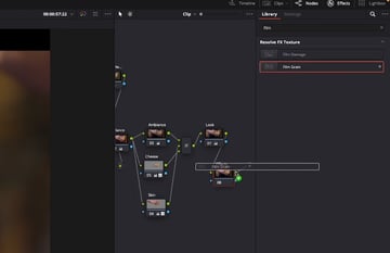 drag grain effect