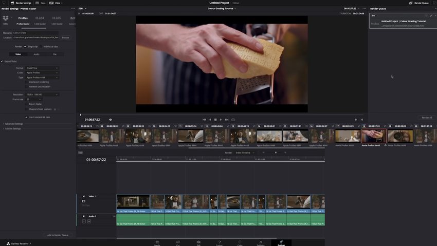 add to render queue