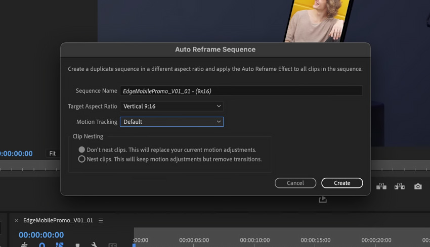 auto reframe options