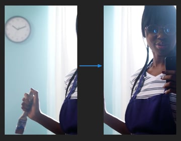 adjust footage