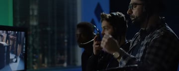 lighting on set