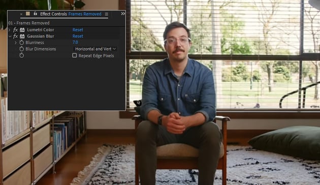 add blur