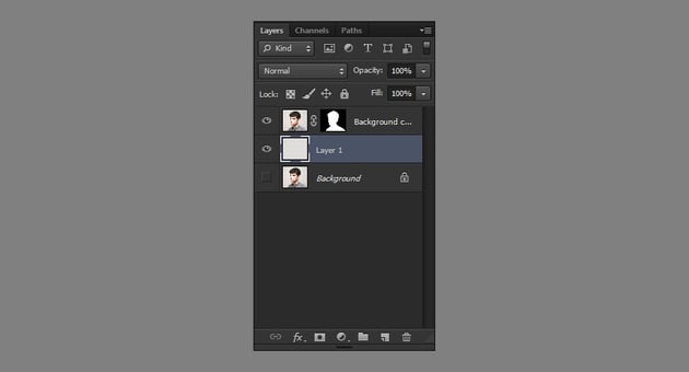 fill the background with color with Paint Bucket Toolv