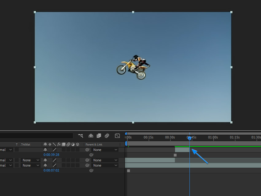 split footage