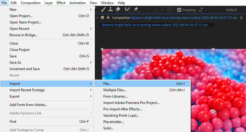 import overlays