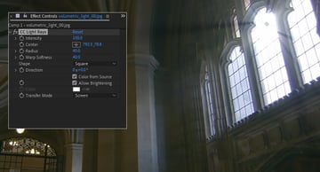 effect controls