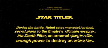 25 star titler intro video template Premiere Pro free