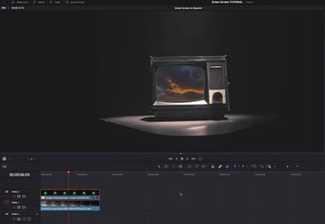 removing green screen