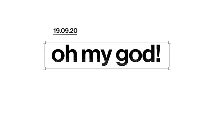 9 Faded glitch title