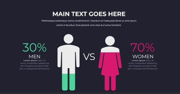 infographics free Premiere Pro template