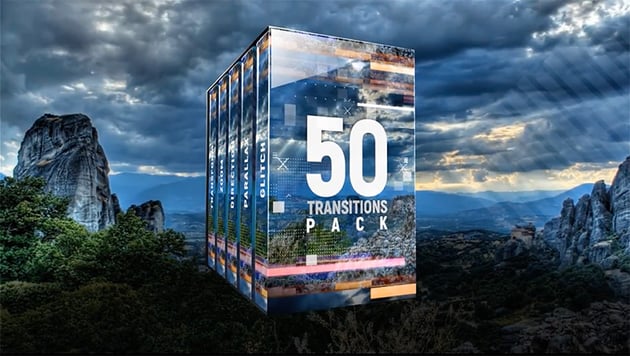 Motion Array – 50 Transition Pack