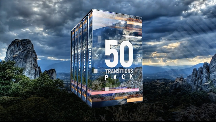 Motion Array – 50 Transition Pack