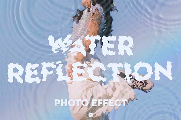 Water Reflection Photo Effect