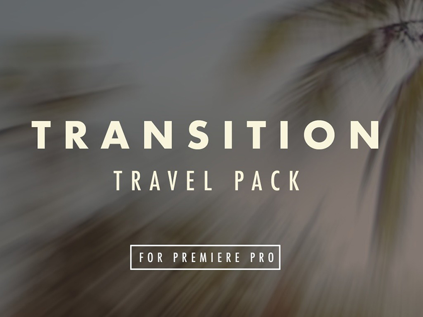 Travel Film Transition Pack