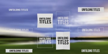 unfolding titles
