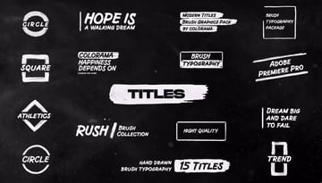 Brush titles