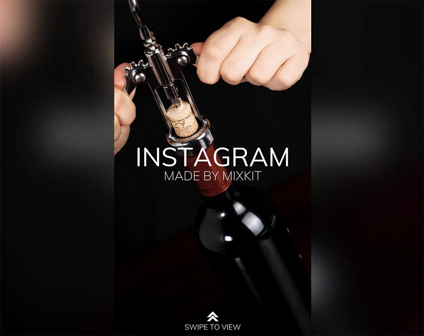 Clean Instagram Story DaVinci Resolve Template