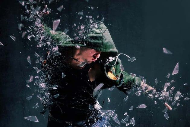 Broken Photoshop Action