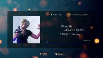 Music Players With Lyrics Titles