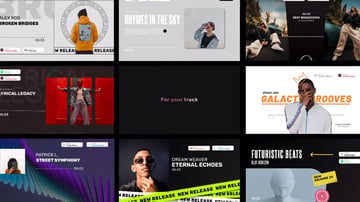 music visualisers pack