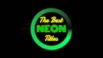 Neon title Mixkit