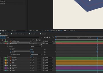 end keyframe