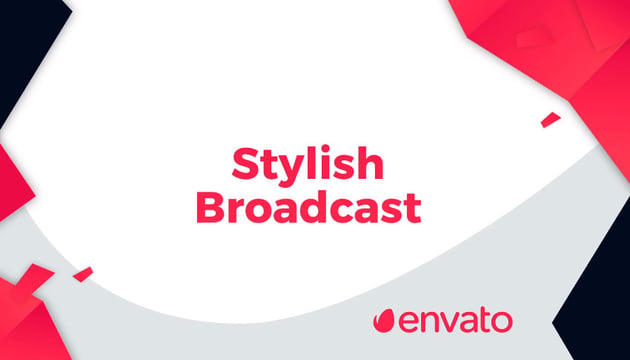 Stylish Broadcast Pack Essential Graphics Mogrt
