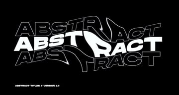 Abstract Titles After Effects