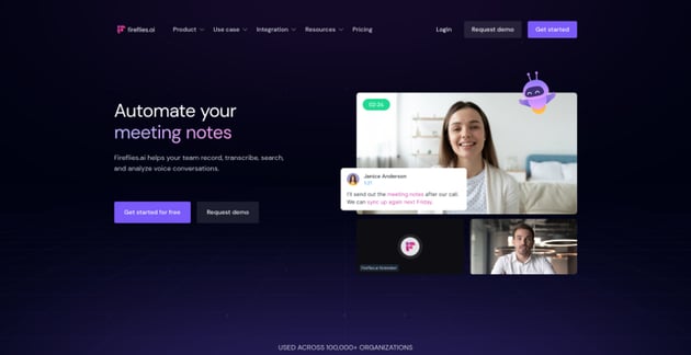 Fireflies.Ai Website Thumbnail Image