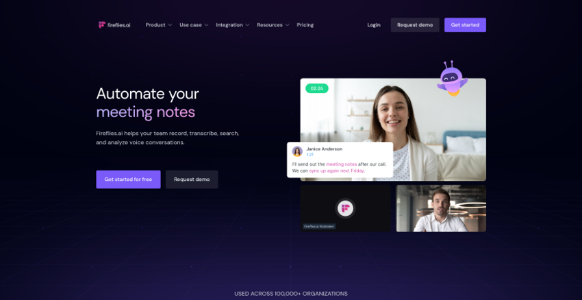 Fireflies.Ai Website Thumbnail Image