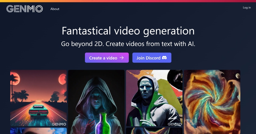 Genmo Website Thumbnail