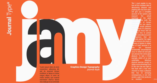 Journal Typography