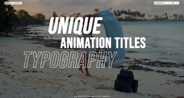 Kinetic Titles After Effects