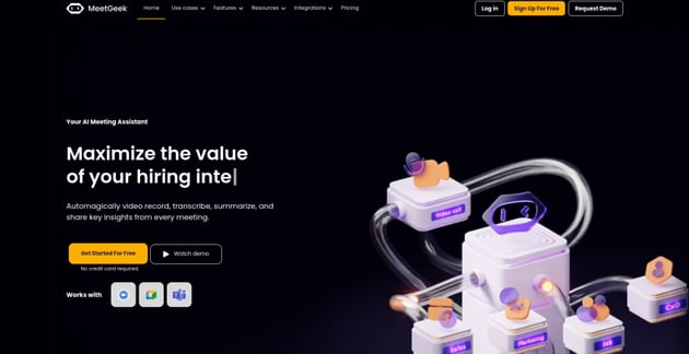 MeetGeek Website Thumbnail Image
