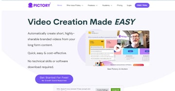 Pictory Website Thumbnail