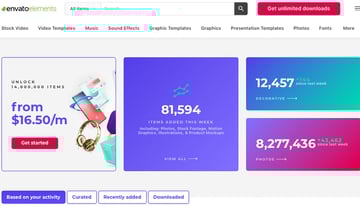 Envato Elements Design Without Limits