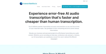 Transcribethis.io Website Thumbnail Image